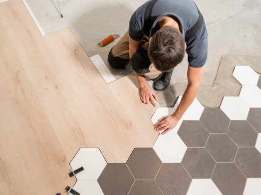 Flooring installation services in Racine, WI