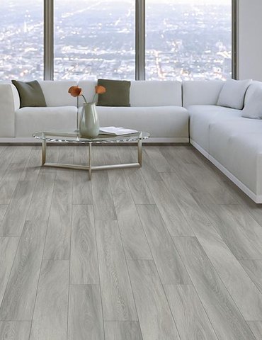 Living Room Gray Greige Luxury Vinyl Plank LVP - CarpetsPlus COLORTILE of Racine in  Racine, WI