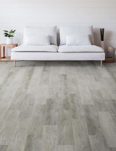 Living Room Gray Luxury Vinyl Plank -  CarpetsPlus COLORTILE of Racine in  Racine, WI